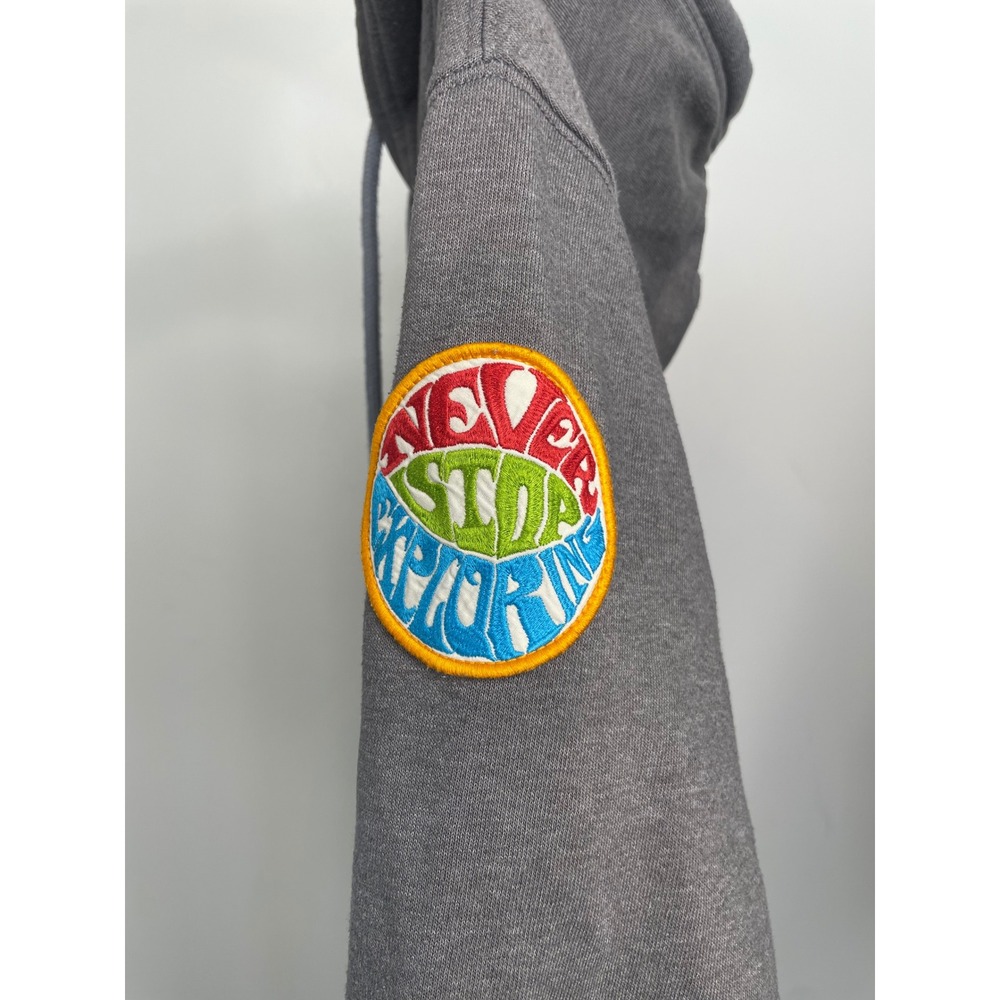 The North Face Hoodie California Patch Grey Medium - Picture 4 of 8